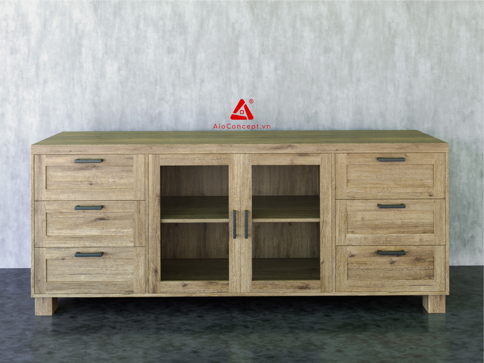 Blocky Sideboard